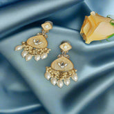 White Pearl Jhumka